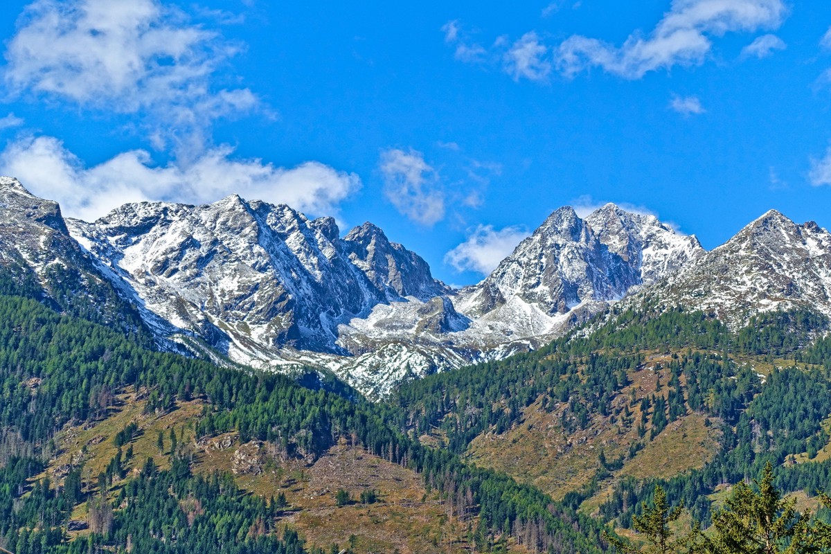 Traumhafter Bergblick von unserem Almchalet | © Almchalet Goldbergleiten