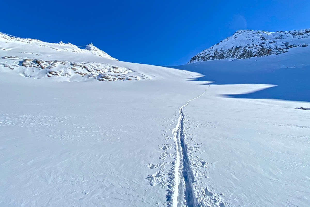 Výstup přes Kleinfleiss-Kees na Hoher Sonnblick (3 105 m). Pěkné, nenáročné jarní turné / skupina Goldberg | © Marco Schiefer