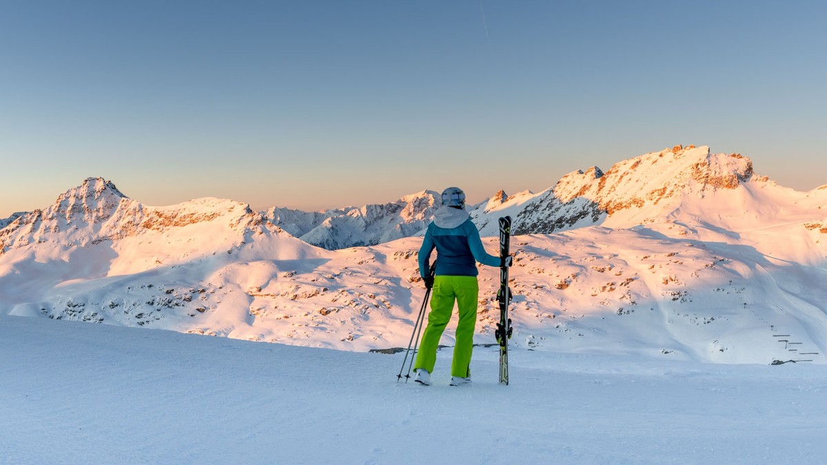 Skifahren - Freiheit der Berge!