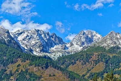 Bergblick vom Almchalet