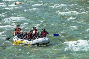 Wildwasser-Rafting auf der Möll - eine Sommergaudi für die ganze Familie | © Franz Gerdl, Nationalpark Hohe Tauern